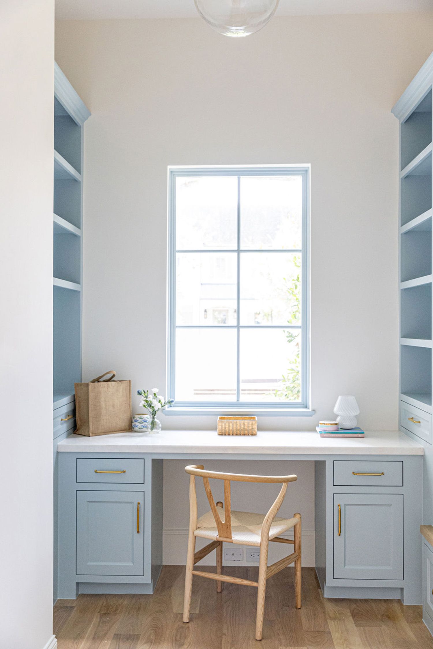 Mud room - desk view
